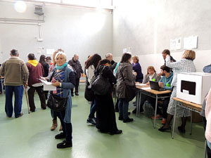 Votacions del 9N a Girona