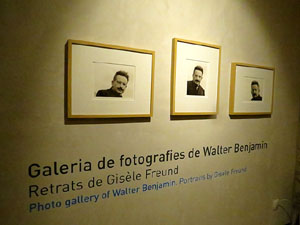 Inauguraci&oacute; de l'exposici&oacute; Walter Benjamin. Constel&middot;lacions de l'exili