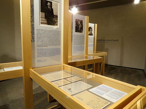 L'exposici&oacute; Walter Benjamin. Constel&middot;lacions de l'exili