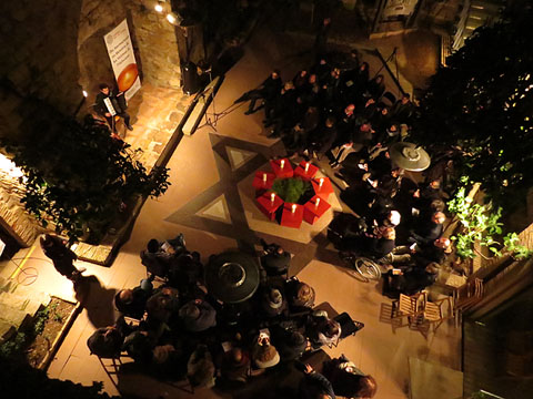 El Pati dels Rabins, escenari de la commemoraci&oacute;