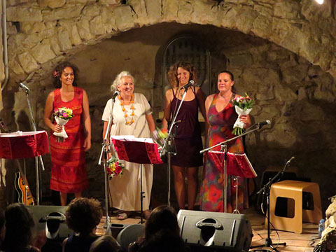 Finalitzaci&oacute; del concert al Pati dels Rabins