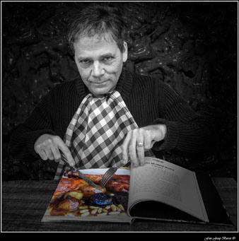 L'autor del llibre, Abraham Simon, fotografiat per Josep Burset