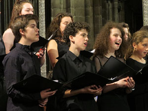 Concert del Holy Trinity School - Inner Choir and Chamber Choir a la catedral de Girona