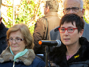 Instal&middot;laci&oacute; de setze llambordes Stolpersteine per recordar els gironins deportats als camps de concentraci&oacut