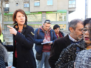Instal&middot;laci&oacute; de setze llambordes Stolpersteine per recordar els gironins deportats als camps de concentraci&oacut