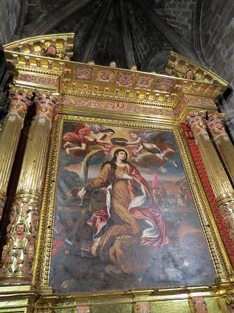 Retaule de la capella de Santa Caterina