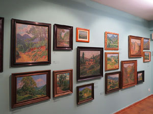 Exposici&oacute; Prudenci Bertrana, pintor, al Museu d'Art de Girona