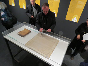 Inauguraci&oacute; de l'exposici&oacute; 1416-1417. La Catedral de Girona, una o tres naus?, al Col&middot;legi Oficial d'Arquitectes a Girona