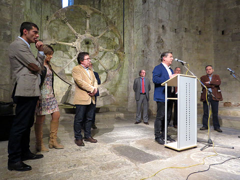 Un moment de la intervenci&oacute; de Joan Roca
