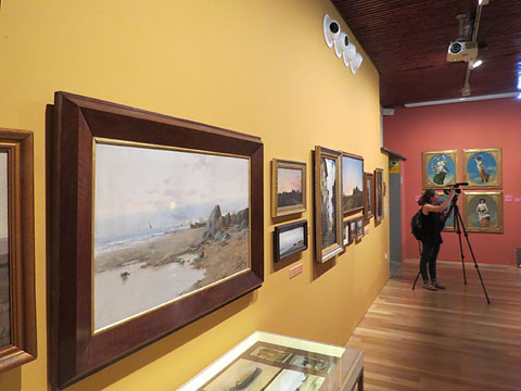 Una de les sales de l'exposici&oacute;