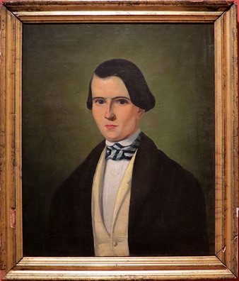 Gaudenci Mas&oacute;. Autoretrat. Ca. 1850. Oli sobre tela. Col. Fam&iacute;lia de Narc&iacute;s Mas&oacute;, Girona
