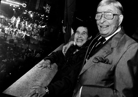 Cugat al preg&oacute; de Fires de 1986