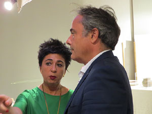 Inauguraci&oacute; de l'exposici&oacute; A la taula d'Estelina, al Museu d'Hist&ograve;ria dels Jueus de Girona