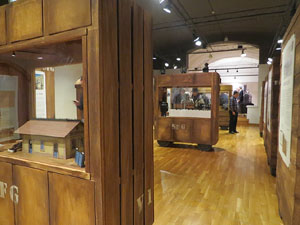 Exposici&oacute; 'El tren de la modernitat' al Museu d'Hist&ograve;ria de Girona