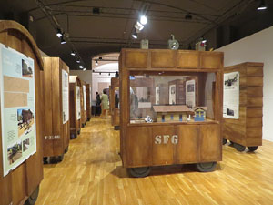 Exposici&oacute; 'El tren de la modernitat' al Museu d'Hist&ograve;ria de Girona