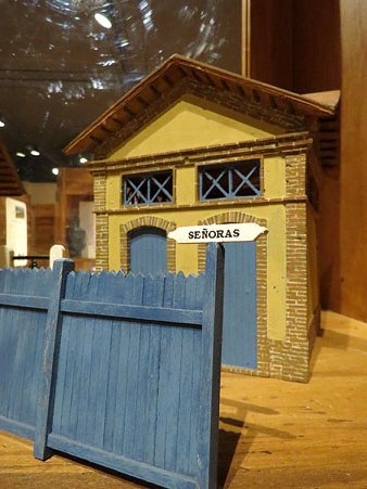 Detall de la maqueta d'una estaci&oacute;