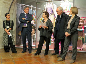 Inauguraci&oacute; de l'exposici&oacute; homenatge a Antoni Var&eacute;s al Celler del Museu d'Hist&ograve;ria de Girona 