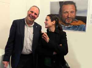 Inauguraci&oacute; de l'exposici&oacute; d'obres de Dami&agrave; Escuder al Museu d'Hist&ograve;ria de Girona 