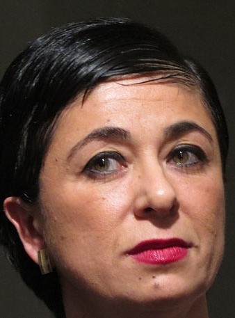 S&iacute;lvia Planas, directora del Museu d'Hist&ograve;ria, durant la inauguraci&oacute; de l'exposici&oacute;