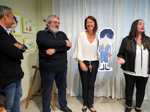 Inauguraci&oacute; exposici&oacute; de dibuixos de Jordi Juncosa