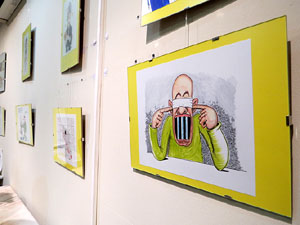 Inauguraci&oacute; exposici&oacute; de dibuixos de Jordi Juncosa