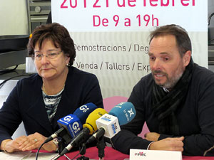FIPORC 2016. Fira del porc de Riudellots de la Selva. Presentaci&oacute; a l'Aula Gastron&ograve;mica del Mercat del Lle&oacute