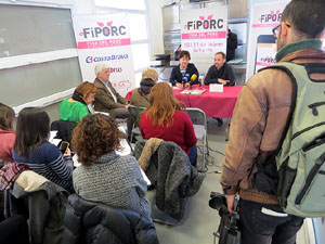 FIPORC 2016. Fira del porc de Riudellots de la Selva. Presentaci&oacute; a l'Aula Gastron&ograve;mica del Mercat del Lle&oacute