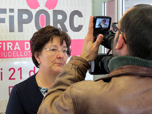 FIPORC 2016. Fira del porc de Riudellots de la Selva. Presentaci&oacute; a l'Aula Gastron&ograve;mica del Mercat del Lle&oacute
