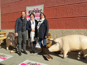 FIPORC 2016. Fira del porc de Riudellots de la Selva. Presentaci&oacute; a l'Aula Gastron&ograve;mica del Mercat del Lle&oacute