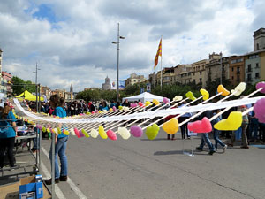 IV Fira Ci&egrave;ncia entre tots a la pla&ccedil;a Catalunya