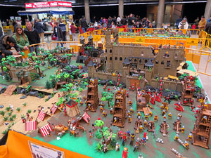Fira de Playmobil de Girona organitzada per Esplay