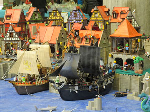 Fira de Playmobil de Girona organitzada per Esplay