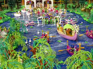 Fira de Playmobil de Girona organitzada per Esplay