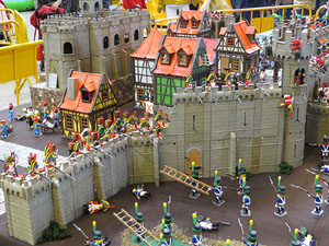 Fira de Playmobil de Girona organitzada per Esplay