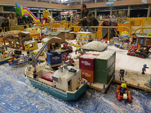 Fira de Playmobil de Girona organitzada per Esplay