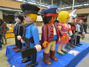 Fira de Playmobil de Girona organitzada per Esplay