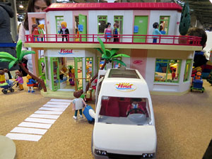 Fira de Girona. Fira de Playmobil de Girona organitzada per Esplay