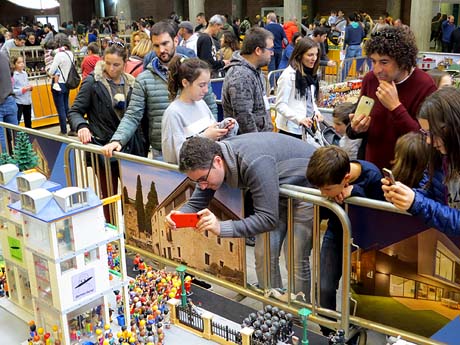 Fira de Playmobil de Girona organitzada per Esplay