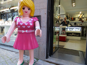 Fira de Girona. Fira de Playmobil de Girona organitzada per Esplay