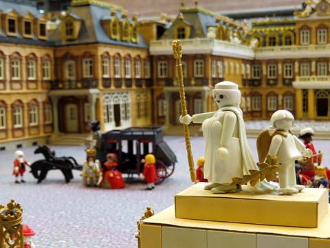 Detall del diorama 'Versailles', de MacGayver & Rapunzel