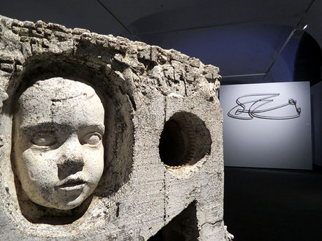 Exposici&oacute; 'El buit sobre el ple' de Dom&egrave;nec Fita a la Casa de Cultura
