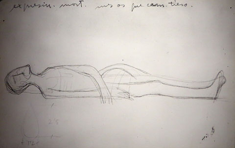 Crist jacent. Esb&oacute;s