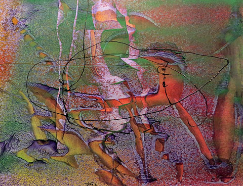 Primavera 2011. 2011. Mixta paper. 50 x 65 cm