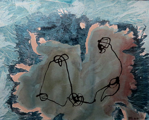 Destrossada. 1976. Alumini. 146 x 26 x 43 cms