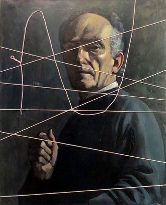 Autoretrat. 1995. Oli sobre tela