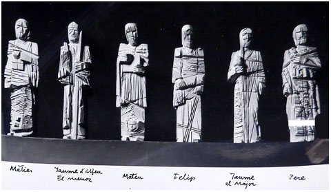 Projecte del grup escult&ograve;ric dels Ap&ograve;stols. 1994