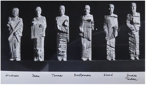Projecte del grup escult&ograve;ric dels Ap&ograve;stols. 1994