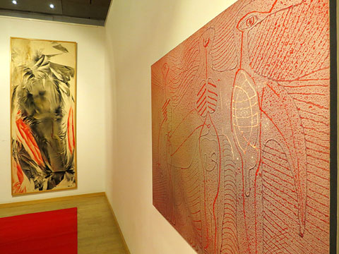 Una de les sales de l'exposici&oacute;