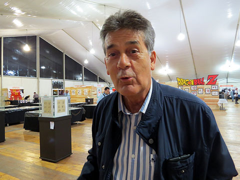 El llibreter Guillem Terribas, moderador del debat sobre la repercussi&oacute; i difusi&oacute; del c&ograve;mic digital a Internet