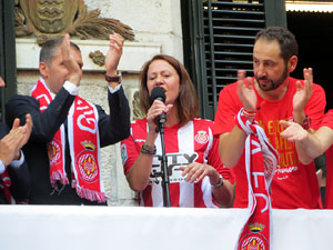 Celebraci&oacute; de l'ascens del Girona FC a primera divisi&oacute;